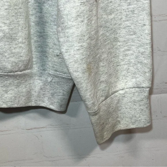 Vintage Georgetown University Hoyas Sweatshirt Men’s Size XL Gray 90s Flaws - Picture 7 of 12